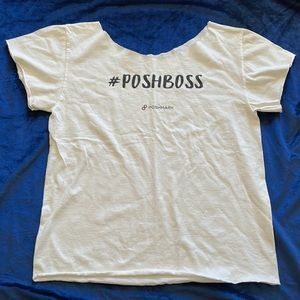 LAST CHANCE Poshmark #POSHBOSS T-shirt official merch